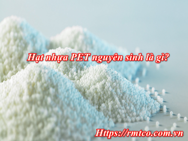 Hạt nhựa PET nguyên sinh là gì? Nó có vai trò gì trong sản xuất ly nhựa?